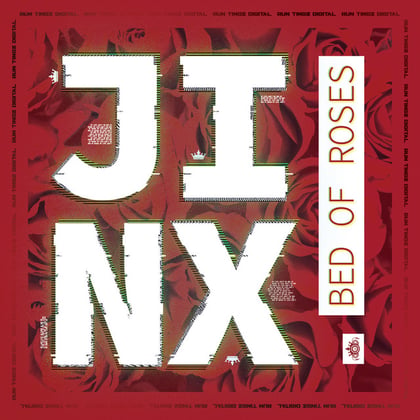 Bed of Roses album by Jinx - Drum and Bass Cover Art