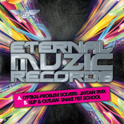 Problem Solvers (Jaydan Remix) / Snake Fist School album by Lyptikal - Drum and Bass Cover Art