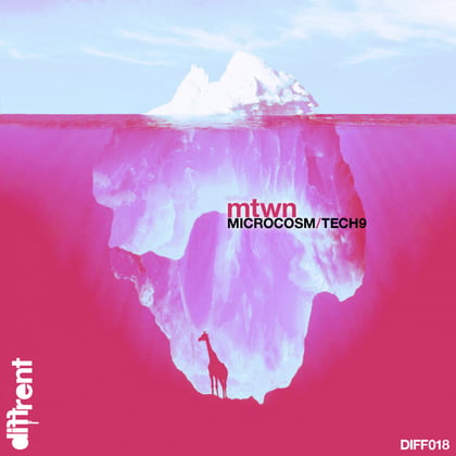 Microcosm / Tech9 album by Mtwn - Drum and Bass Cover Art