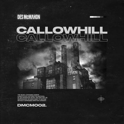 Callowhill album by Des McMahon - Drum and Bass Cover Art