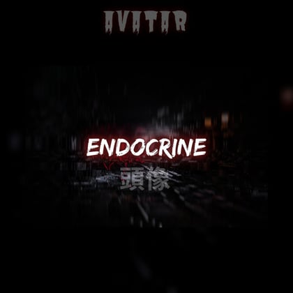 ENDOCRINE album by Exo Avatar - Drum and Bass Cover Art