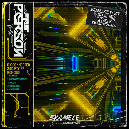 Disconnected Society (The Clamps Remix) album by The Clamps & SND - Drum and Bass Cover Art