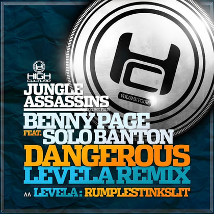 Jungle Assassins Vol. 4 album by Benny Page - Drum and Bass Cover Art