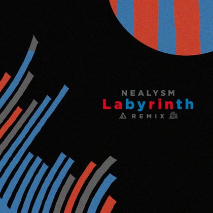 Labyrinth album by Safire - Drum and Bass Cover Art