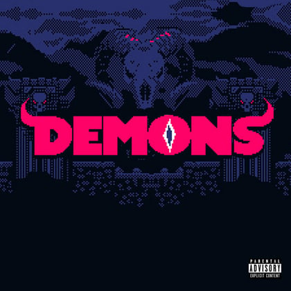 Demons (Vip Mix) album by Mr Traumatik - Drum and Bass Cover Art