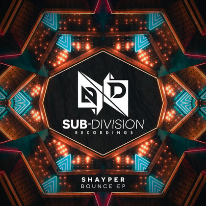 Bounce album by Shayper - Drum and Bass Cover Art