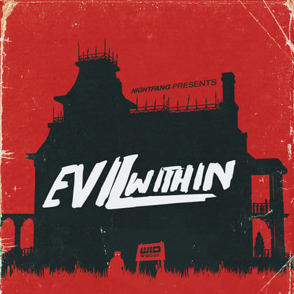 Evil Within album by Nightfang - Drum and Bass Cover Art