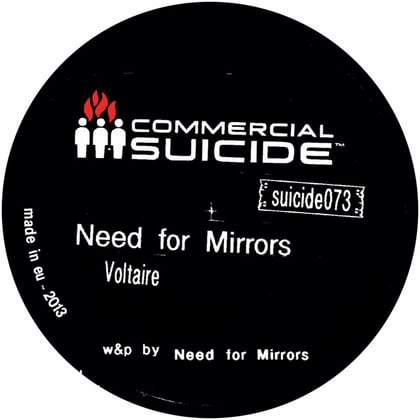 Voltaire album by Need For Mirrors - Drum and Bass Cover Art