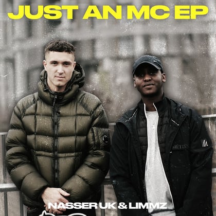 Just An Mc EP album by Nasser UK & Limmz - Drum and Bass Cover Art