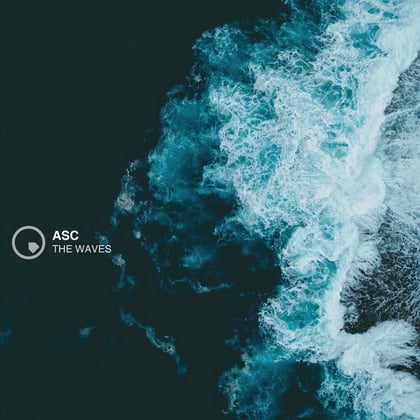 The Waves album by ASC - Drum and Bass Cover Art