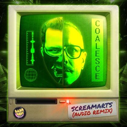 Coalesce (Audio Remix) album by Screamarts & Audio - Drum and Bass Cover Art