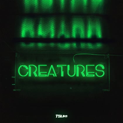 Creatures album by Tsuki - Drum and Bass Cover Art