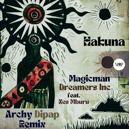 Hakuna (Remix) album by Tengu, Magicman & Dreamers Inc. - Drum and Bass Cover Art