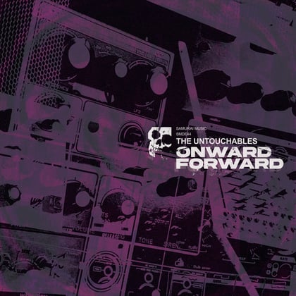 Onward Forward album by The Untouchables - Drum and Bass Cover Art