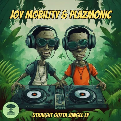 Straight Outta Jungle album by Joy Mobility - Drum and Bass Cover Art