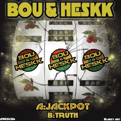 Jackpot / Truth album by Bru-C, Bou & Heskk - Drum and Bass Cover Art