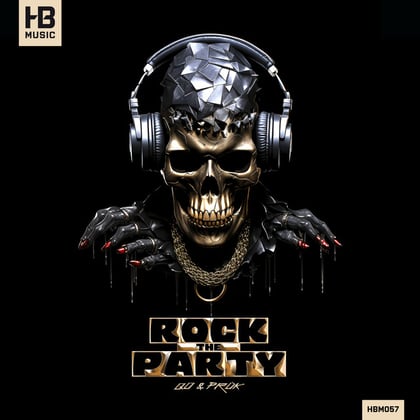 Rock the Party album by Prdk - Drum and Bass Cover Art