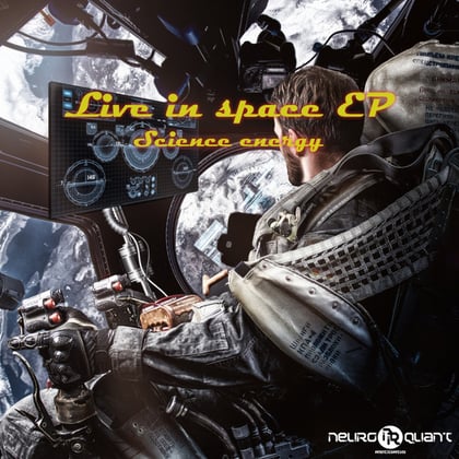 Live In Space album by Science Energy - Drum and Bass Cover Art