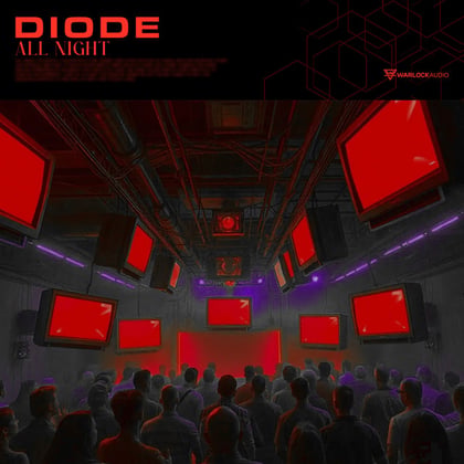All Night album by Diode - Drum and Bass Cover Art