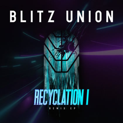 Recyclation I album by Zardonic & Blitz Union - Drum and Bass Cover Art