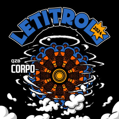 Corpo album by QZB - Drum and Bass Cover Art