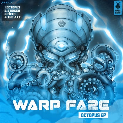 Octopus album by Warp Fa2e - Drum and Bass Cover Art