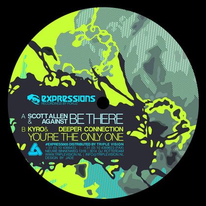 Be There / Your The Only One album by Scott Allen - Drum and Bass Cover Art