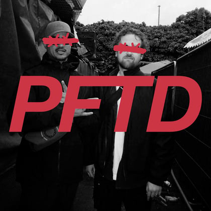 PFTD album by Halogenix - Drum and Bass Cover Art