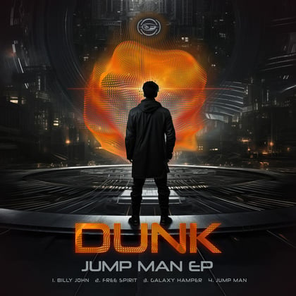 Jump Man EP album by Dunk - Drum and Bass Cover Art