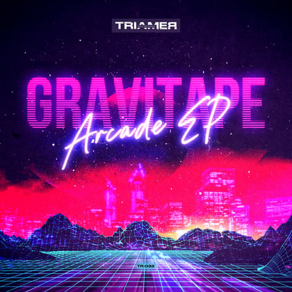 Arcade album by Gravitape - Drum and Bass Cover Art