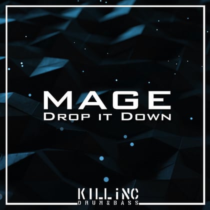 Drop it Down album by Mage - Drum and Bass Cover Art