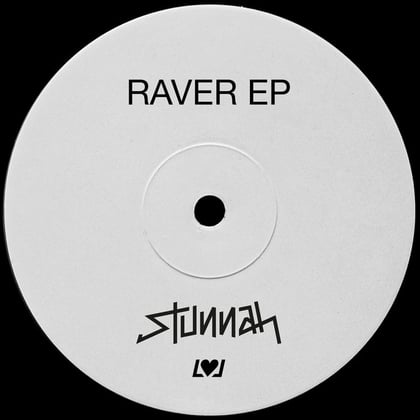 Raver EP album by Champion - Drum and Bass Cover Art