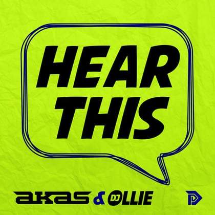 Hear This album by DJ Ollie - Drum and Bass Cover Art