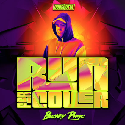 Run For Cover album by Benny Page - Drum and Bass Cover Art