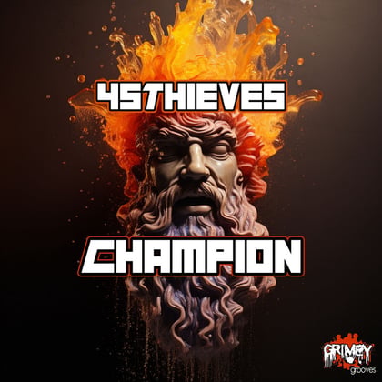 Champion album by 45Thieves - Drum and Bass Cover Art