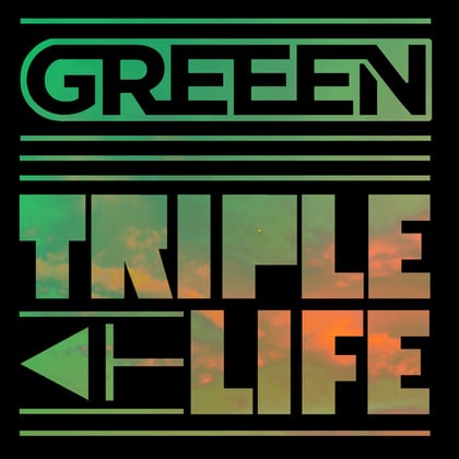 Triple Life album by Greeen - Drum and Bass Cover Art