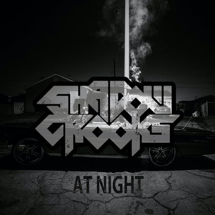 At Night album by Shadow Crooks - Drum and Bass Cover Art