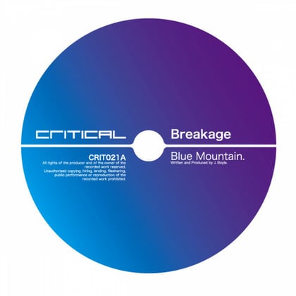 Blue Mountain / Astro album by Breakage - Drum and Bass Cover Art