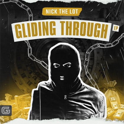 Gliding Through EP album by Nick The Lot - Drum and Bass Cover Art