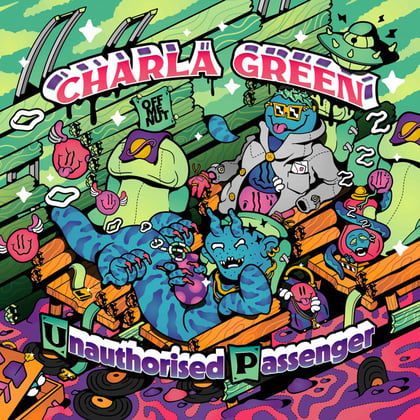 Unauthorised Passenger album by Charla Green - Drum and Bass Cover Art