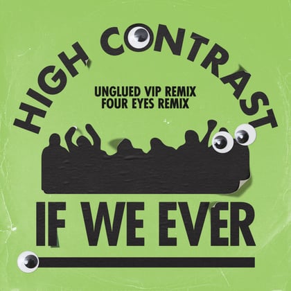 If We Ever (Remixes) album by High Contrast, Unglued & Four eyes - Drum and Bass Cover Art