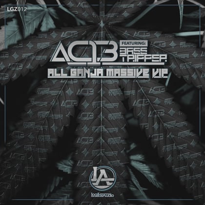 All Ganja Massive (VIP) album by AC13 - Drum and Bass Cover Art