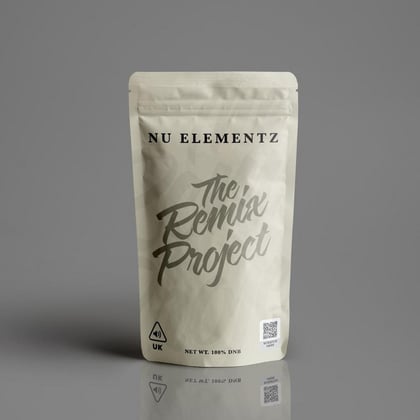 The Remix Project album by Nu Elementz - Drum and Bass Cover Art