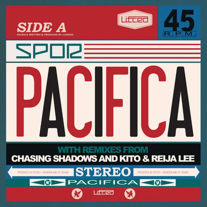 Pacifica - EP album by Spor - Drum and Bass Cover Art
