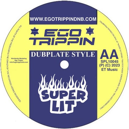 Dubplate Style album by Ego Trippin - Drum and Bass Cover Art
