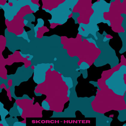 Hunter album by Skorch - Drum and Bass Cover Art