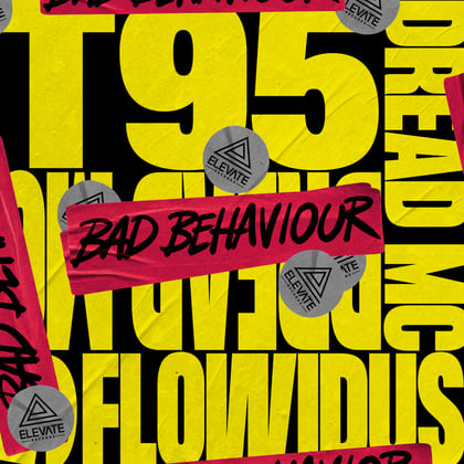 Bad Behaviour album by T95 - Drum and Bass Cover Art