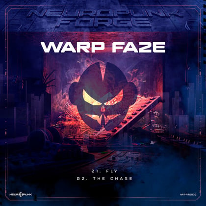 Fly, The Chase album by Warp Fa2e - Drum and Bass Cover Art