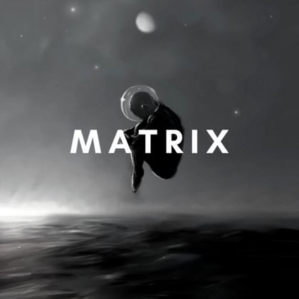 Matrix album by MAXØ - Drum and Bass Cover Art
