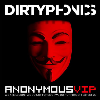 Anonymous (VIP) album by Dirtyphonics - Drum and Bass Cover Art